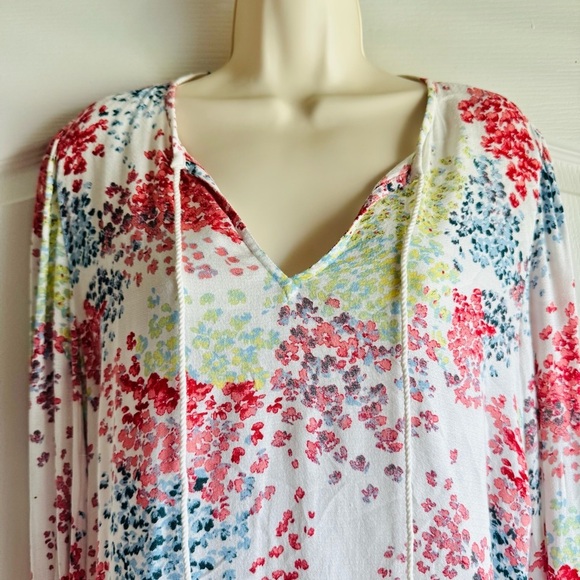 Lucky Brand Floral Long Sleeve Top - Picture 4 of 9